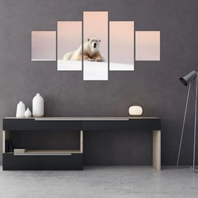Obraz - Niedźwiedź polarny (125x70 cm)