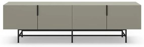 Zielonoszara szafka pod TV 200x63,5 cm Eldia – Marckeric