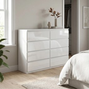 Komoda NUDO 120 cm do Salonu Sypialni Biały