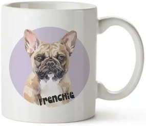 Bohemia Gifts Ceramiczny kubek - Frenchie, 350 ml