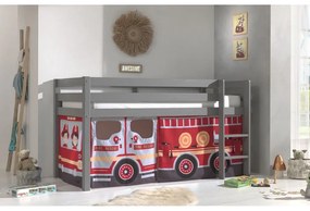Zasłona dziecięca do łóżka 4 szt. 195x75 cm Fire Truck – Vipack