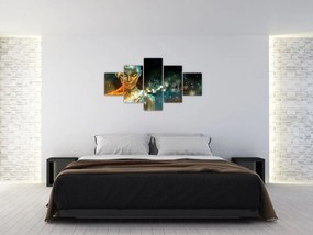 Obraz złotej wróżki (125x70 cm)