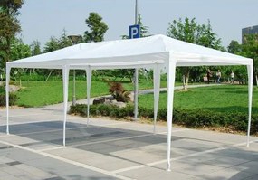 Pawilon eventowy 3x6m ze ściankami i oknami - biały namiot imprezowy, altana ogrodowa