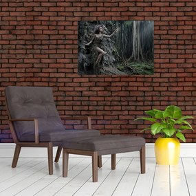 Obraz - Leśna wróżka (70x50 cm)