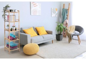 G21 Regał bambusowy, 5 półek, 5 pięter