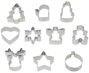 Foremki do wykrawania ze świątecznym motywem zestaw 10 szt. – Blomsterbergs