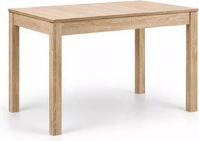 Stół rozkładany Modulor 118-158x75 z blatem z płyty laminowanej na drewnianych nogach do kuchni