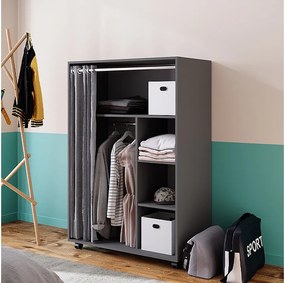 Szafa szary 100x50x146.6 doros