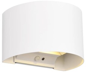 Lampa zewnętrzna ścienna LED z czujnikiem ruchu (wysokość 10 cm) Talent – Reality