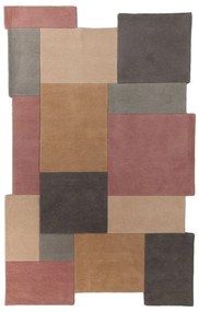 Wełniany dywan Flair Rugs Collage Earthy, 150x240 cm