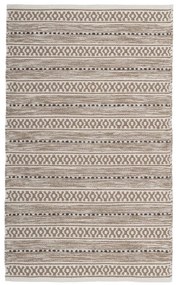Beżowy bawełniany dywan odpowiedni do prania 70x140 cm – Casa Selección