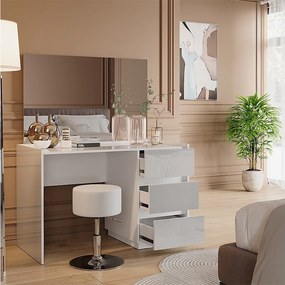 Toaletka biały wysoki połysk 120x60x78.6 marla