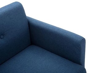 Stylowa 2-osobowa sofa Rivena 2X - niebieska