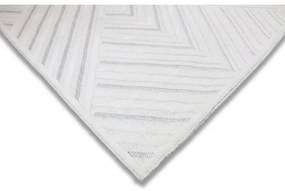 Dywan nowoczesny 3D Desire kremowo-szary 120 cm x 170 cm
