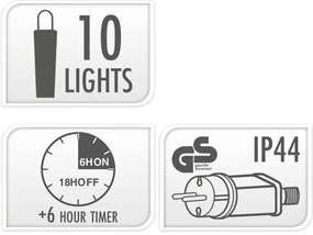 Girlanda świetlna 10 LED