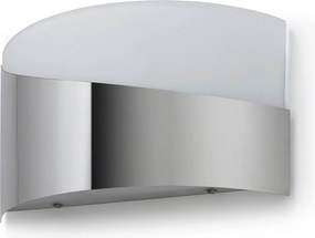 Lampa ?cienna VOLLMOND w stylu klasycznym - wn?trze - chrom - stal - E27 - IP20