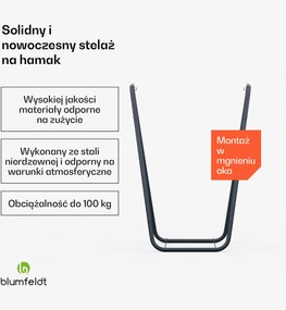 Blumfeldt SwayStation Curve Stelaż na hamak