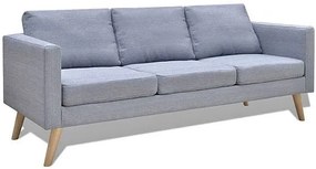 Sofa 3-osobowa Imex 2L - jasny szary