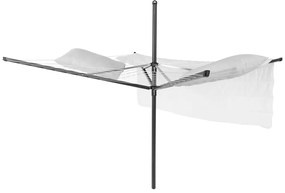 Antracytowa ogrodowa suszarka na pranie 50 m Lift-O-Matic – Brabantia
