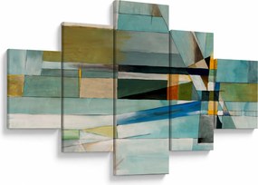 Obraz - Abstrakcja (125x70 cm)
