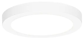 Zewnetrzna Wpuszczany lub natynkowy Reflektorek / Spot / Spotow biały 18 cm z diodą LED 3 stopnie od ściemniania do ogrzewania - Trans Nowoczesny Oswietlenie zewnetrzne