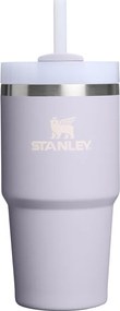 Lawendowy termos ze stali nierdzewnej ze słomką 600 ml Quencher H2.O FlowState™ Tumbler Purple Dust – Stanley