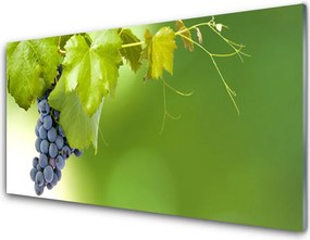 Szkło do Kuchni na Ścianę Dojrzałe Winogrona w Winnicy