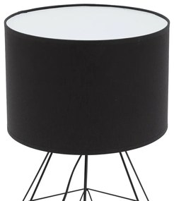 Lampa stołowa BENIGNE czarna ELTAP