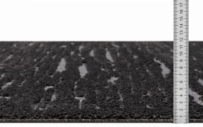 Dywan nowoczesny Alma Pasy ciemne szare 160 cm x 220 cm