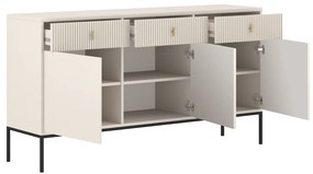 Komoda MAGIRA 3D3S, kremowa