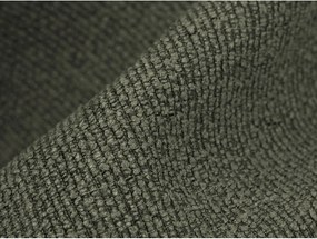 Zielony narożnik z materiału bouclé (lewostronny/z szezlongiem) Aloha – Makamii