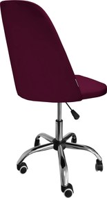 Fotel obrotowy GOYA tkanina Welur krzesło biurowe : Kolor Stelaża - Chrom, Kolor tkaniny - VELVET - MG02, Typ siedziska - Siedzisko obrotowe 360°, Typ tkaniny - Velvet