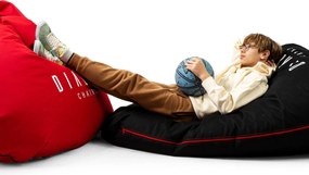 Pufa gamingowa dla młodzieży Diablo czerwona