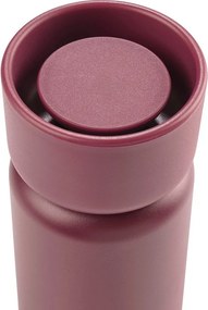 Bordowy kubek termiczny ze stali nierdzewnej 400 ml Singles – Zone