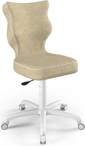 Młodzieżowe krzesło do biurka Petit White rozmiar 6 (159-188 cm)