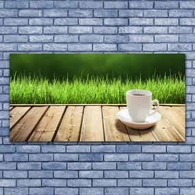 Obraz canvas Chwila Relaksu w Ogrodzie