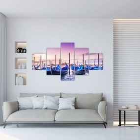 Obraz - Świt w Wenecji (125x70 cm)