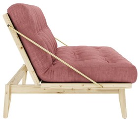 Różowa rozkładana sofa 190 cm Folk – Karup Design