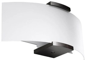 Kinkiet EMILIO biały/wenge SOLLUX  LIGHTING