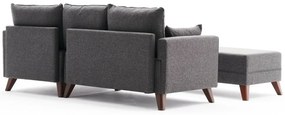 Narożnik rozkładany Bella Mini Right Anthracite