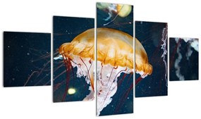 Obraz meduzy (125x70 cm)