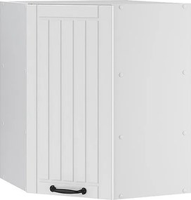 Szafka wisząca narożna biały domek wiejski 57x34.1x72 fame-line