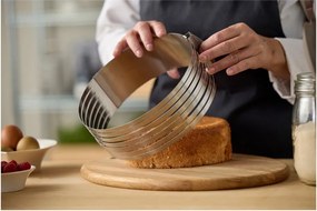 Obręcz do krojenia tortu ze stali nierdzewnej – Blomsterbergs