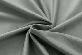 Zaciemniająca zasłona DREAM VELVET 140x250 cm, szary Zawieszanie: Metalowe pierścienie