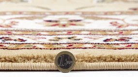Beżowy okrągły dywan ø 133 cm Sherbone – Flair Rugs