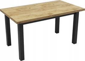 Stół R-6 prostokątny rozkładany 80x140/180 Craft + nogi drewniane