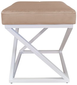 Pufa ZOA LOFT podstawa biała MG06