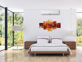 Obraz - Abstrakcja (125x70 cm)