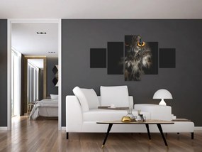 Obraz sowy (125x70 cm)