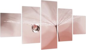Obraz - Kropla rosy (125x70 cm)